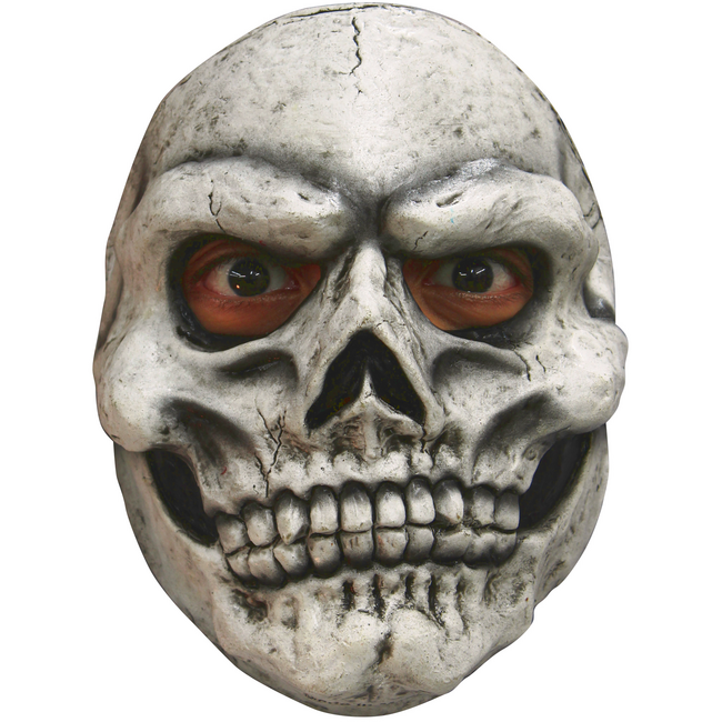 Partychimp Masker - Gezichtsmasker - Schedel - Wit