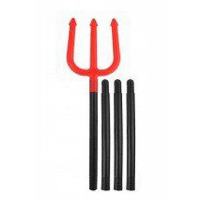 Partychimp Drietand - Duivelsvork - 4dlg. - 112cm