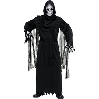 Partychimp Kostuum - The day of the dead reaper - One size