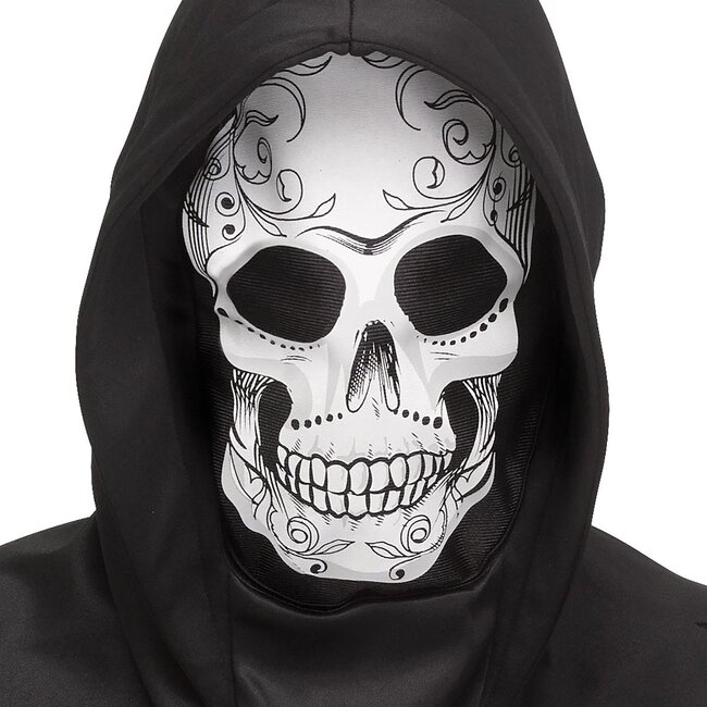 Partychimp Kostuum - The day of the dead reaper - One size