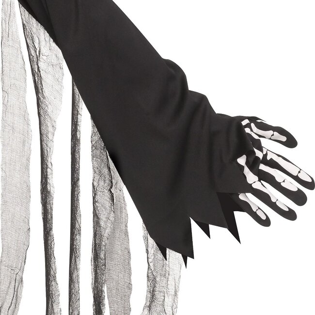 Partychimp Kostuum - The day of the dead reaper - One size