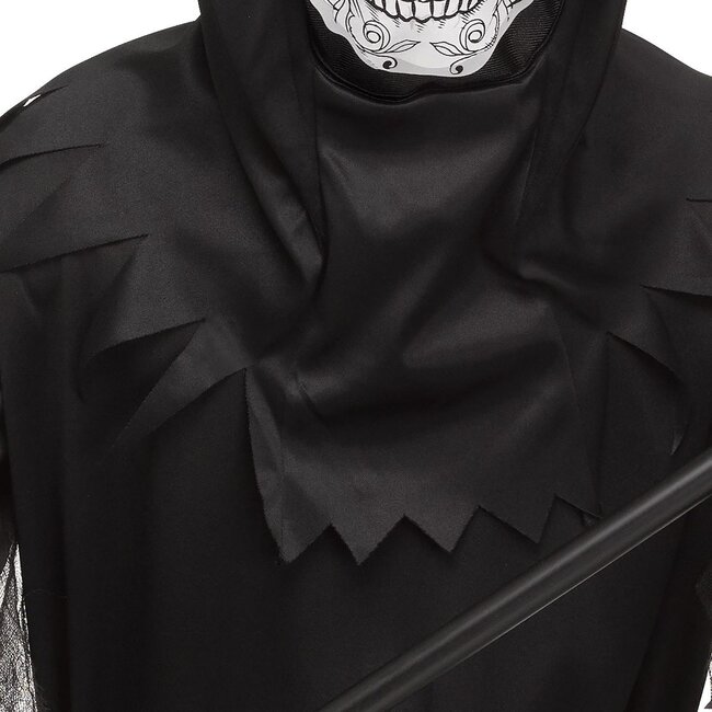 Partychimp Kostuum - The day of the dead reaper - One size