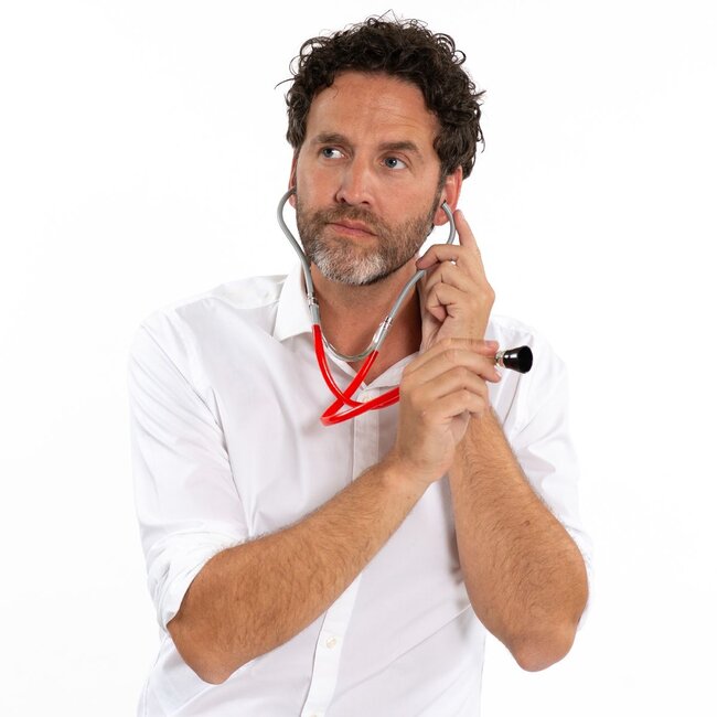 Partychimp Stethoscoop - Rood