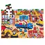 BigJigs Puzzel - Vloerpuzzel - De bouwplaats - 48st.