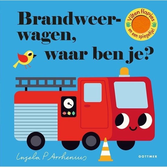 Boek - Flapjesboek - Brandweerwagen, waar ben je?