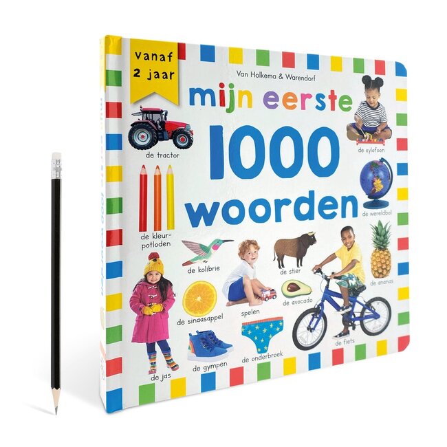 Harlekijn Boek - Mijn eerste 1000 woorden - 2+
