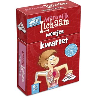 Spel - Kwartet - Menselijk lichaam weetjes - 6+