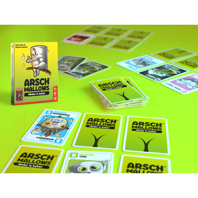 999 Games Spel - Kaartspel - Arschmallows - 9+