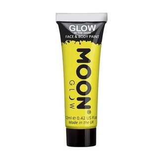 Haza-Witbaard Schmink - Glow in the dark - Geel - 12ml