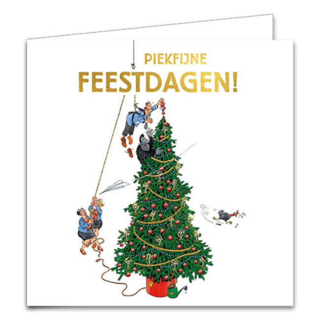 Comello Kaarten - Kerst - Jan van Haasteren - Optuigen & verdwaald- 10st.