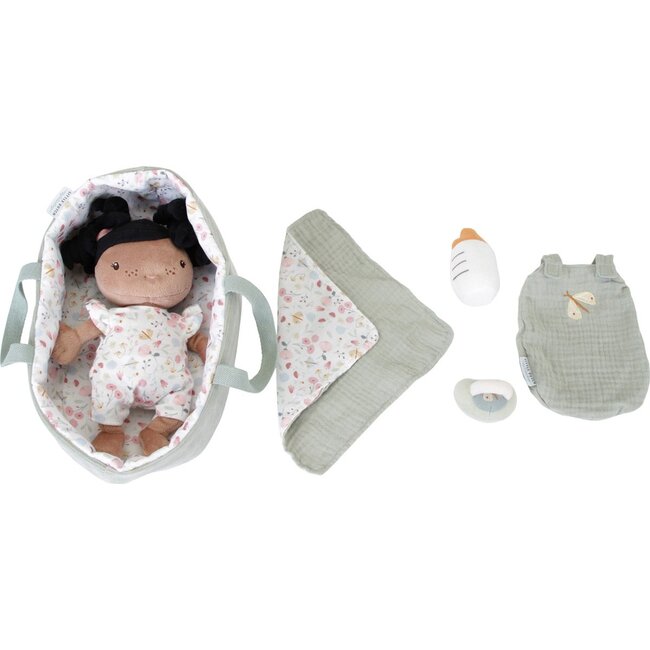 Little Dutch Pop - Baby Evi - In draagmand - Met toebehoren