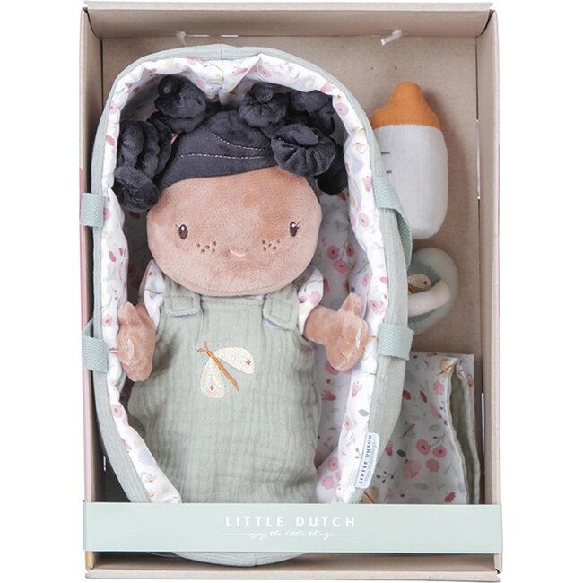 Little Dutch Pop - Baby Evi - In draagmand - Met toebehoren