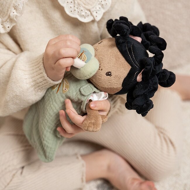 Little Dutch Pop - Baby Evi - In draagmand - Met toebehoren