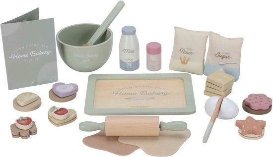 Keuken - Bakker set - Hout - 24dlg.