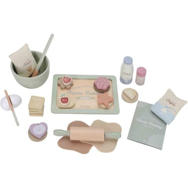 Little Dutch Keuken - Bakker set - Hout - 24dlg.