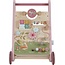 Little Dutch Babywalker - Loop / duwwagen - Fairy Garden - Met activiteiten - Roze