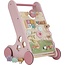 Little Dutch Babywalker - Loop / duwwagen - Fairy Garden - Met activiteiten - Roze