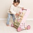 Little Dutch Babywalker - Loop / duwwagen - Fairy Garden - Met activiteiten - Roze