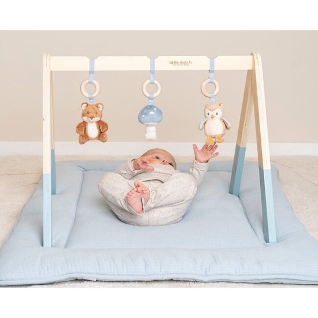 Little Dutch Babygym - Forest Friends - Blauw - Hout