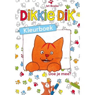 Harlekijn Boek - Kleurboek - Dikkie Dik