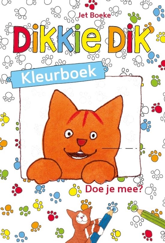 Boek - Kleurboek - Dikkie Dik
