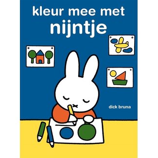 Harlekijn Boek - Kleurboek - Kleur mee met Nijntje