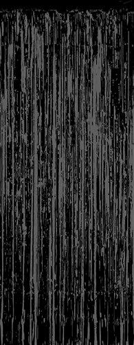 Deurgordijn - Zwart - 100x250cm