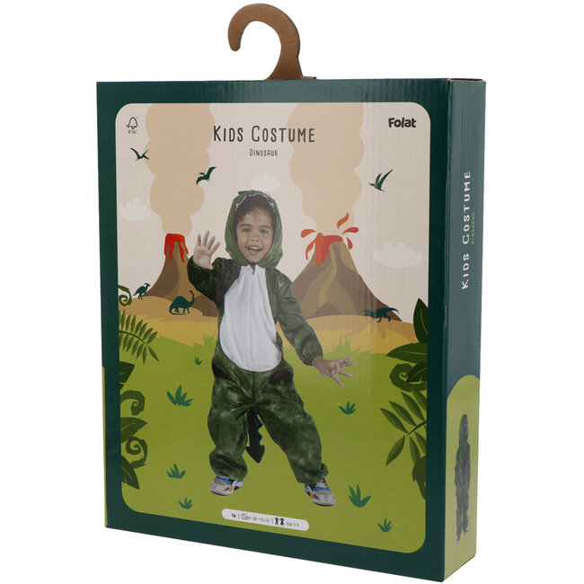 Folat Kostuum - Dinosaurus - mt.98/110
