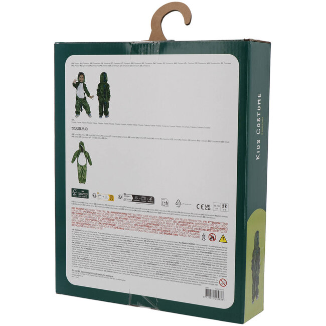 Folat Kostuum - Dinosaurus - mt.98/110