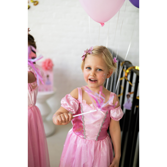 Folat Kostuum - Jurk - Prinses - Roze - mt.116/128