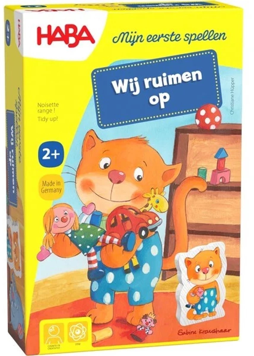 Spel - Wij ruimen op - 2+ - Nederlandse beschrijving