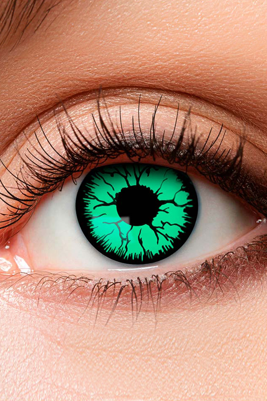 Lenzen - Groen/zwart - Freaky clown - Weeklenzen