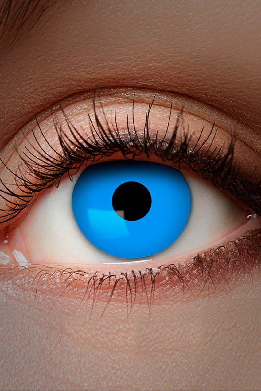 Lenzen - Blauw - UV / blacklight - Maandlenzen