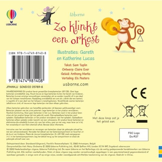 Boek - Zo klinkt een orkest - Met geluid