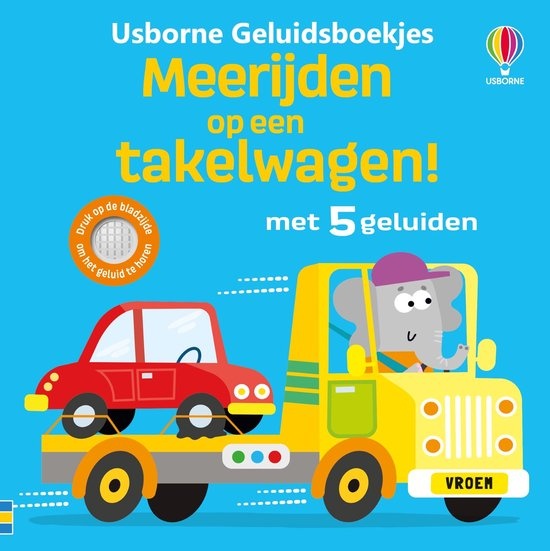 Boek - Meerijden op een takelwagen! - Met geluid