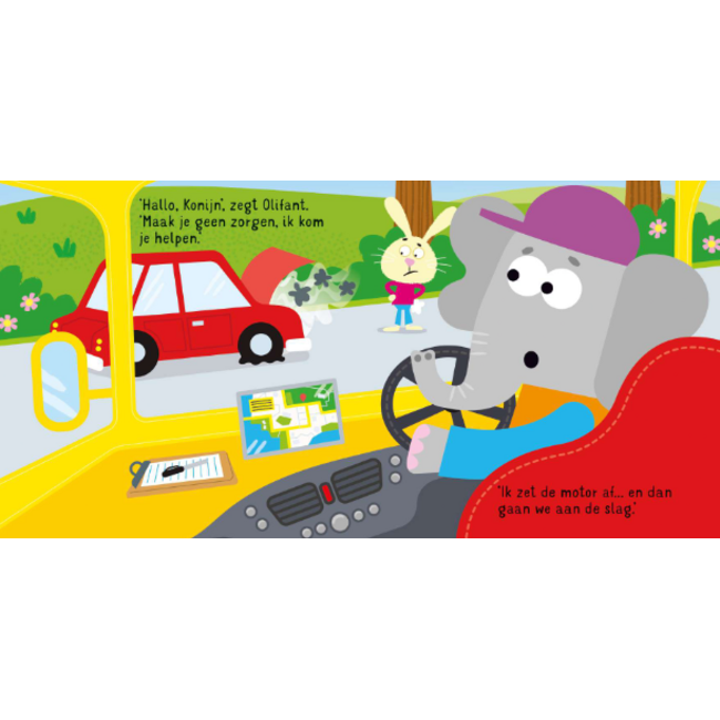 Boek - Meerijden op een takelwagen!  - Met geluid