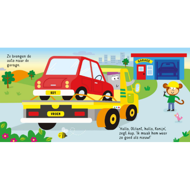 Boek - Meerijden op een takelwagen!  - Met geluid