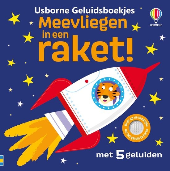 Boek - Meevliegen in een raket! - Met geluid