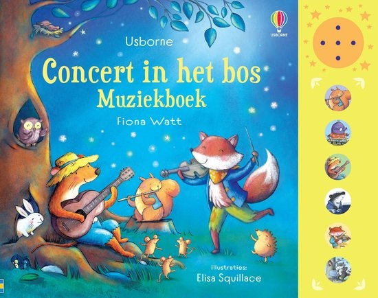 Boek - Concert in het bos - Met geluid
