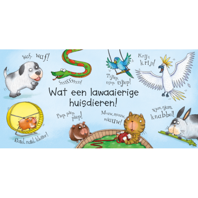 Boek - Zo klinken huisdieren - Met geluid