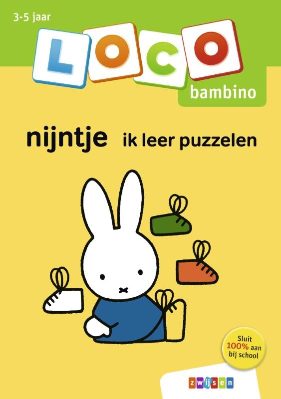 Loco Bambino - Boekje - Nijntje - Ik leer puzzelen