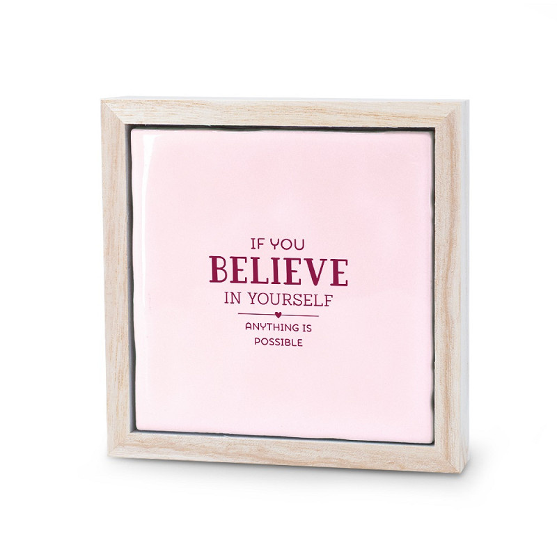 Liefs in een lijstje - If you believe in yourself