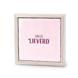 Miko Liefs in een lijstje - Hallo lieverd