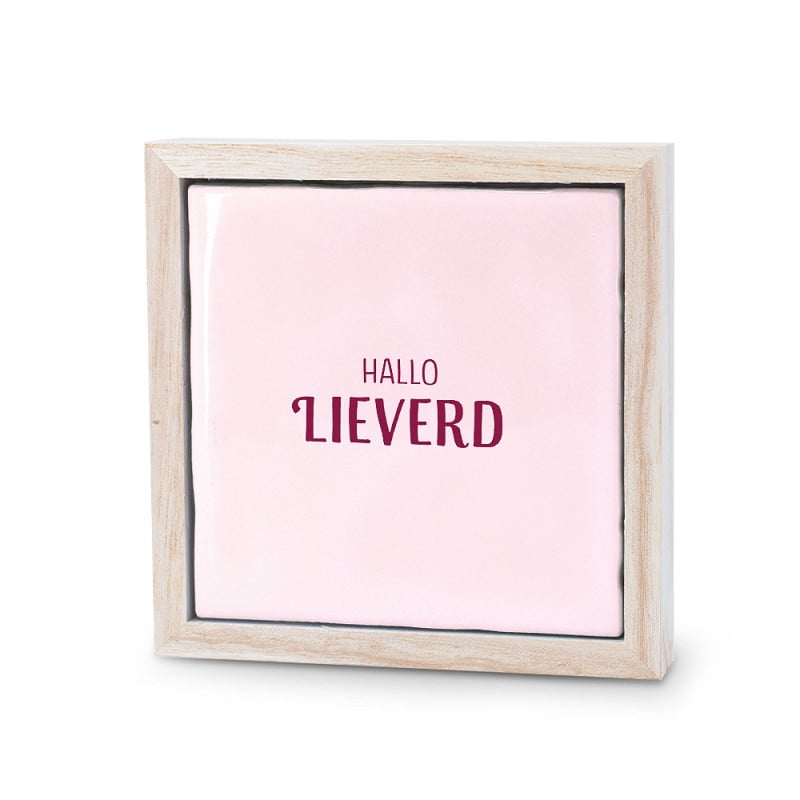 Liefs in een lijstje - Hallo lieverd