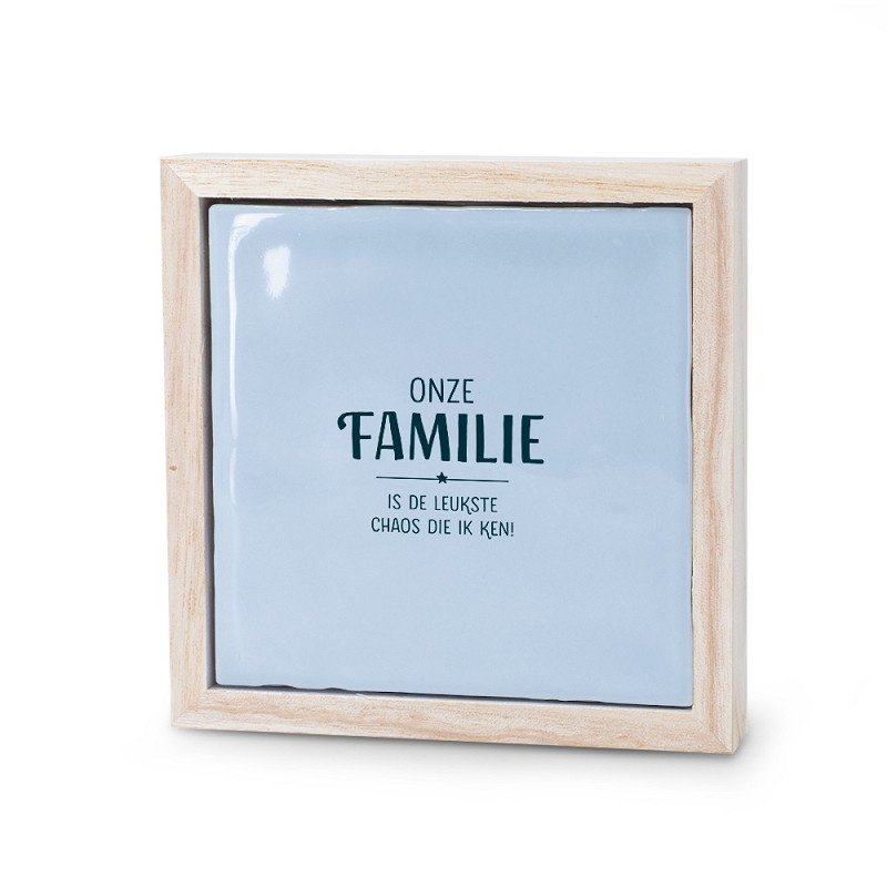 Liefs in een lijstje - Onze familie is de leukste chaos die ik ken