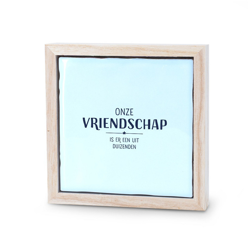 Liefs in een lijstje - Onze vriendschap