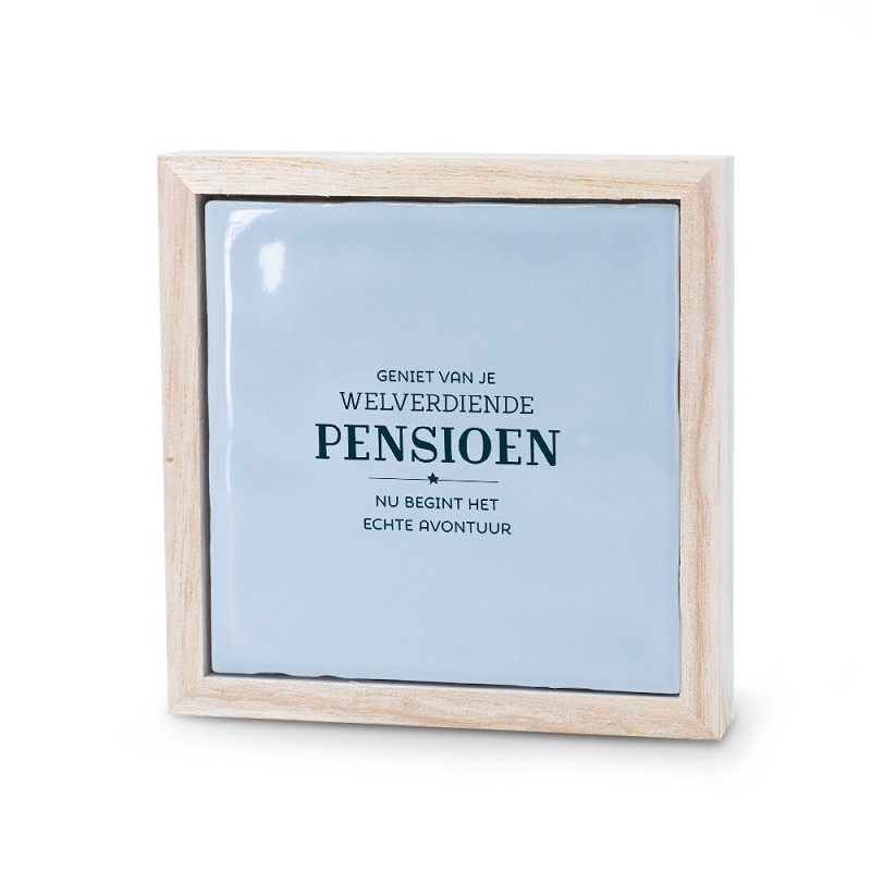 Liefs in een lijstje - Geniet van je welverdiende pensioen