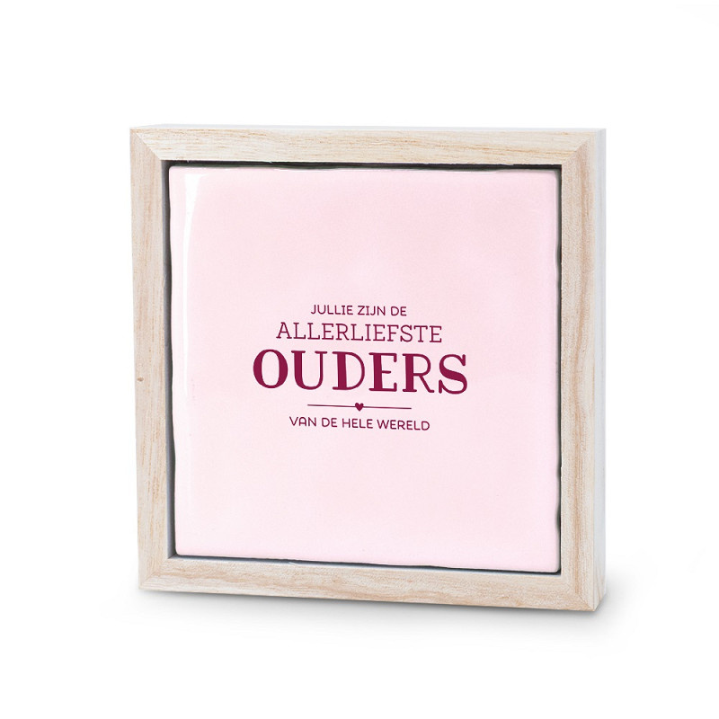 Liefs in een lijstje - Jullie zijn de allerliefste ouders