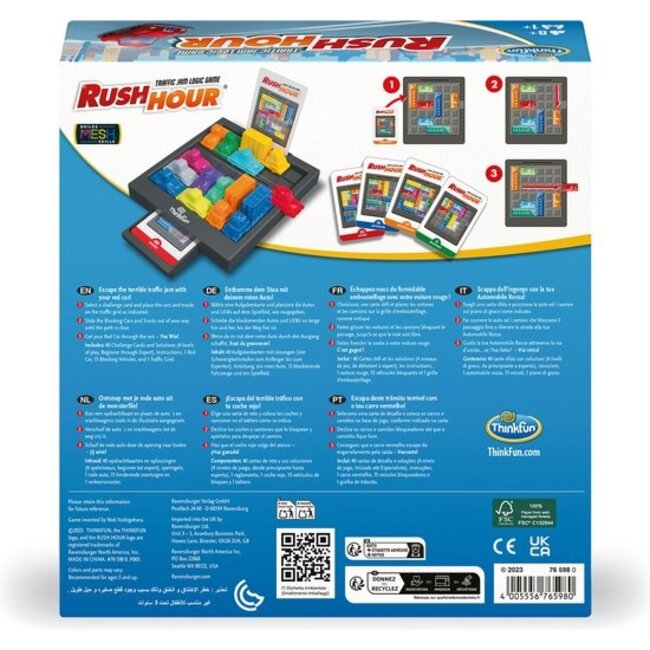 Twisk Thinkfun - Rush hour - 8+