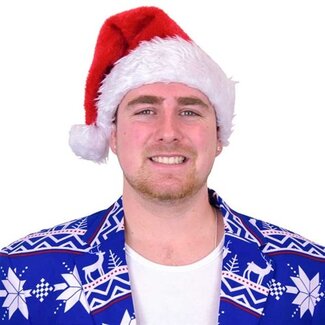 Haza-Witbaard Kerstmuts - Pluche